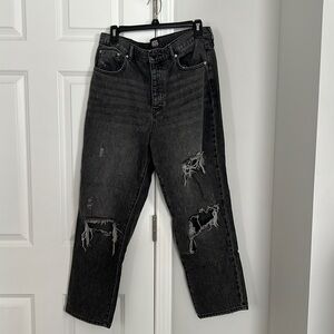 BDG Urban Outfitters Slim Straight Black Jeans
